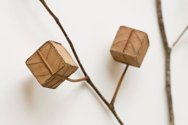Cube Tree Suzanna Bauer art exhibited at Lemon Street Gallery