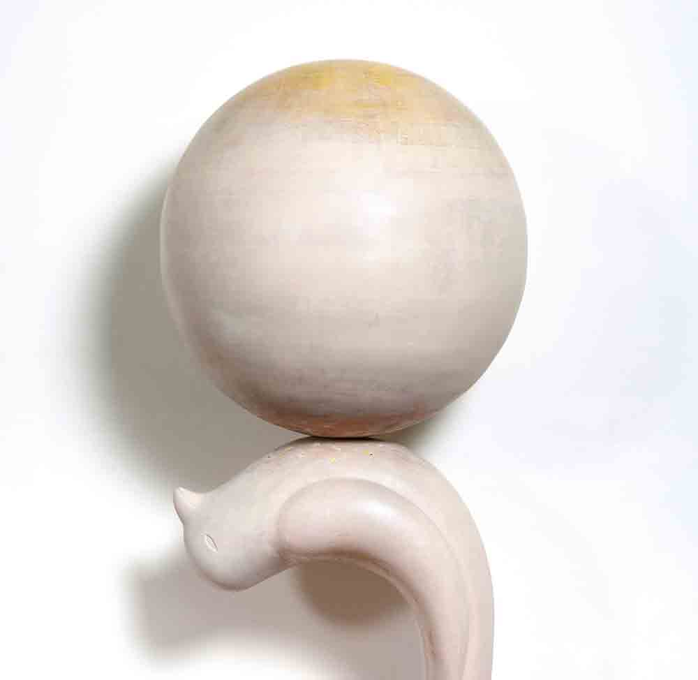 Rising Moon by James Castle