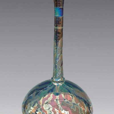 Tall Necked Bottle by Sutton Taylor for Lemon Street Gallery