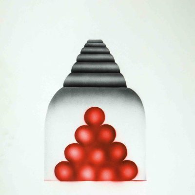 Barrie Cook Drawing for Shaped Canvas 2, 1967