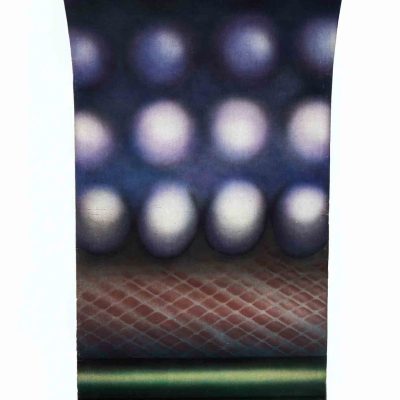 Barrie Cook for Lemon Street Gallery Juice and Bars, 1966 Acrylic on canvas 152.5 x 94.5 cm