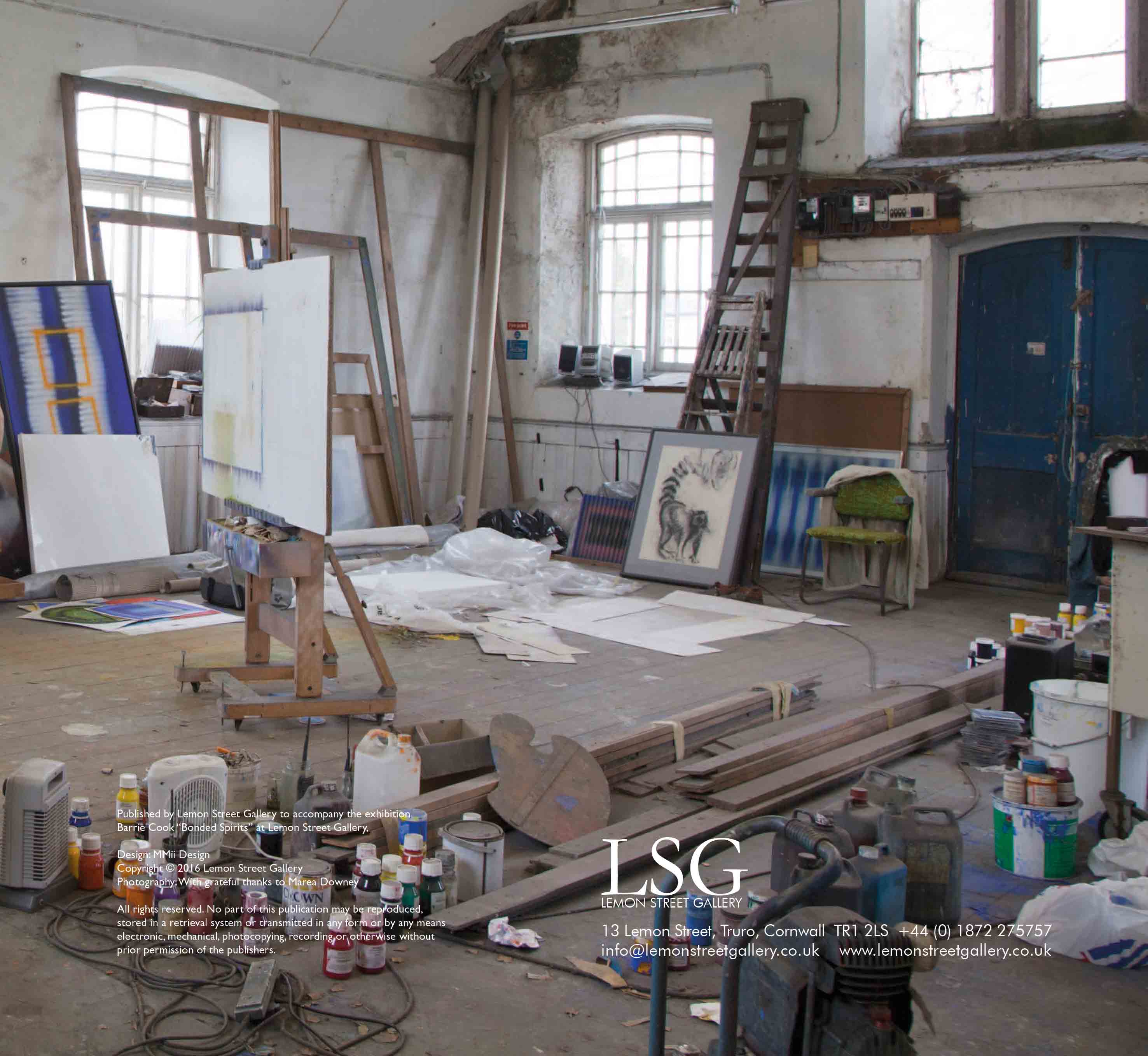 Barrie Cook publication page for Lemon Street Gallery