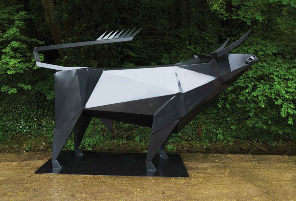Terence Coventry piece for Withiel Sculpture Garden