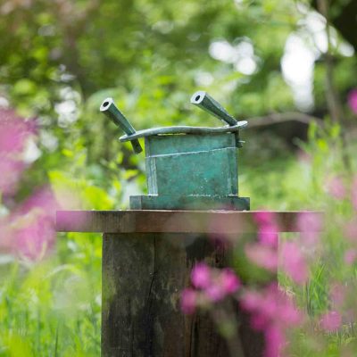 Sculpture at Withiel Garden, Cornwall from LSG