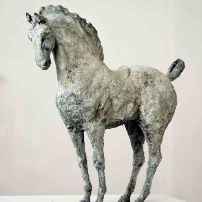 Sculpture at Withiel Garden, Cornwall from LSG