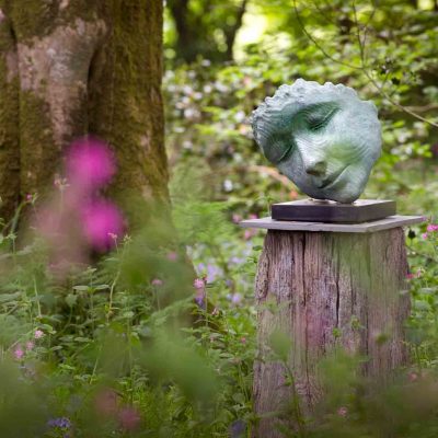 Sculpture at Withiel Garden, Cornwall from LSG
