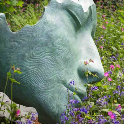 Sculpture at Withiel Garden, Cornwall from LSG