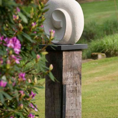 Sculpture at Withiel Garden, Cornwall from LSG