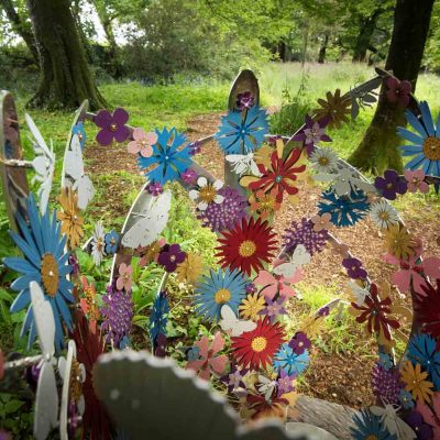 Sculpture at Withiel Garden, Cornwall from LSG