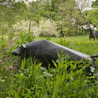 Sculpture at Withiel Garden, Cornwall from LSG