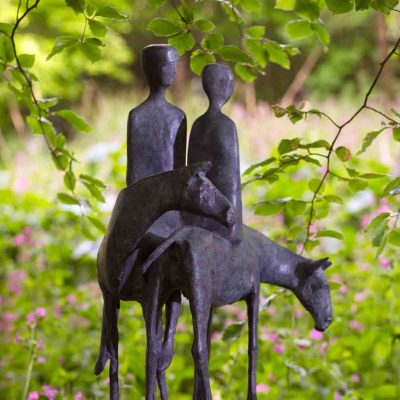 Sculpture at Withiel Garden, Cornwall from LSG
