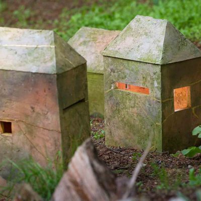 Sculpture at Withiel Garden, Cornwall from LSG