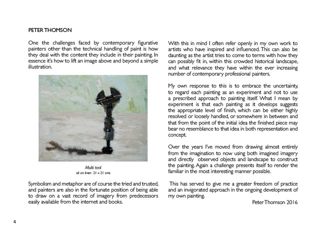 Peter Thomson Wild Observations of a Tamed Landscape publications page