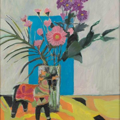 David Martin Flowers and Indian Horse