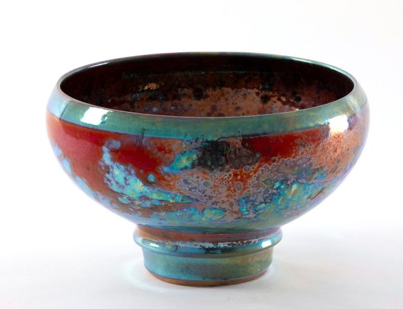 Convex Bowl (12) Lustreware 14 x 26cm