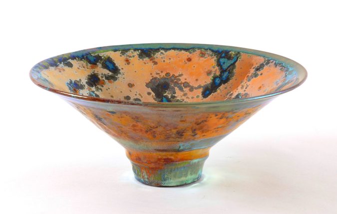 Flared Bowl Lustreware 11 x 27cm
