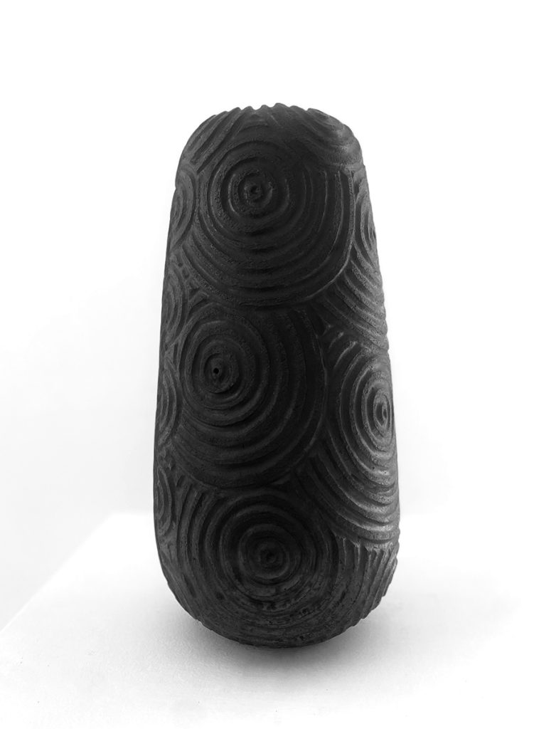 David Roberts - Vortex Column, (Image 1), Ceramic, 45x22cm