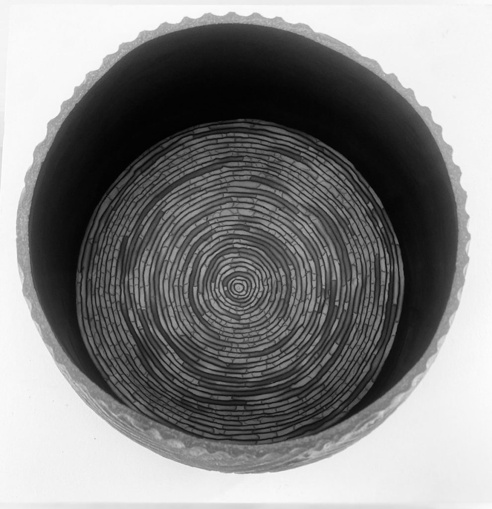 David Roberts - Vortex II, (Image 2), Ceramic, 25x33cm
