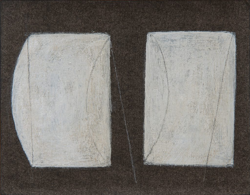 Dot Wade - Separation, Acrylic on paper, 20x15cm