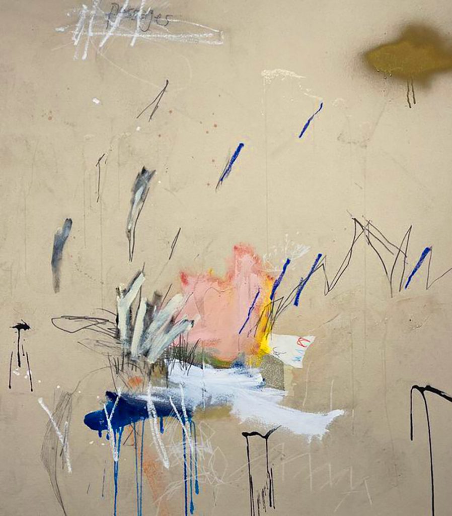 Jason Craighead - Passages Mixed media on canvas, 112x102cm