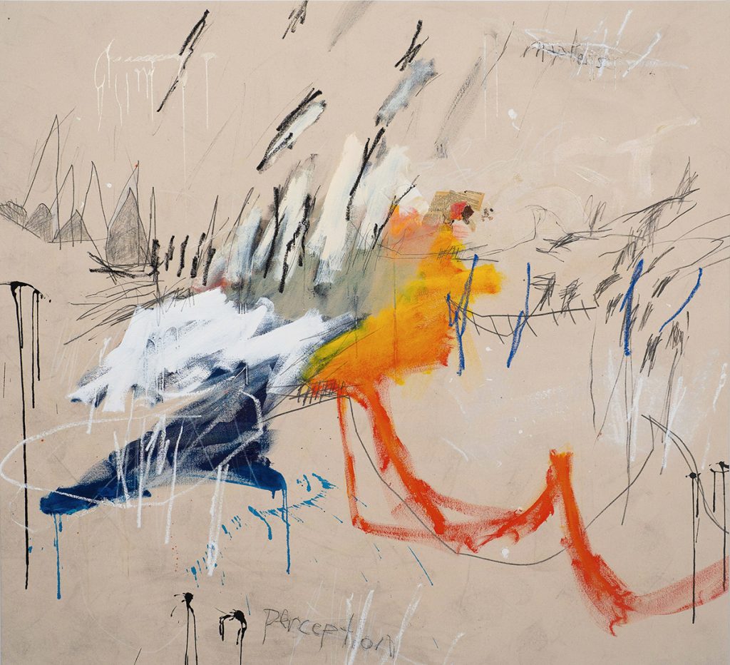 Jason Craighead - Map-less Journey, Mixed media on canvas, 152x178cm