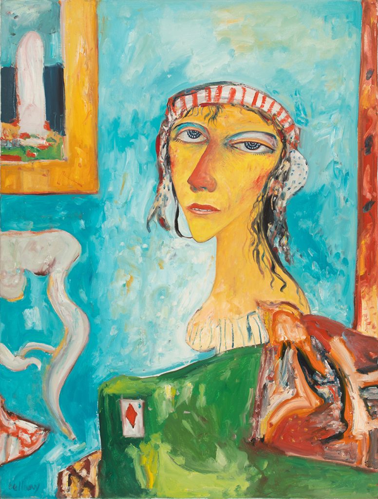 John Bellany - Untitled 1, Oil on canvas 121, 5 x 91cms