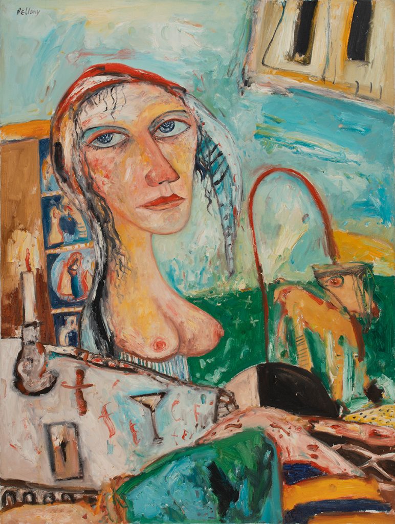 John Bellany, Untitled 2, Oil on canvas , 121, 5 x 91cms