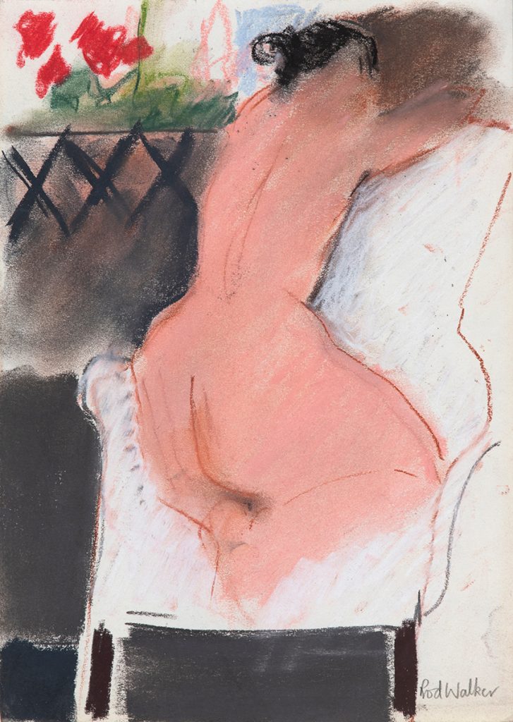 Rod Walker - Nude III, Pastel on paper, 28x20cm£795