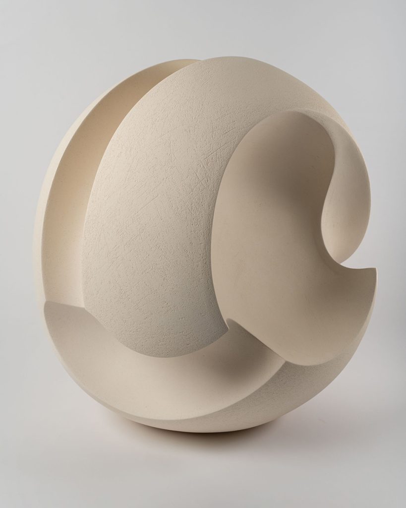 James Oughtibridge - Labyrinthine, Stoneware, 57x53cm
