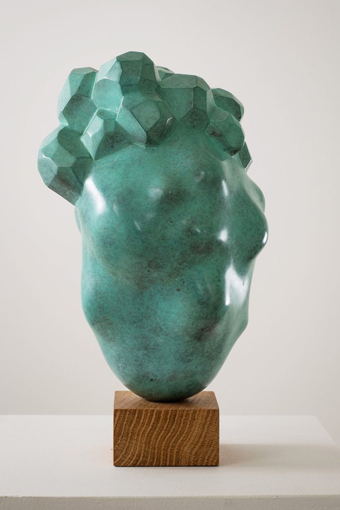 Lawrence Dicks - Breath II, Bronze, 29x19x18cm