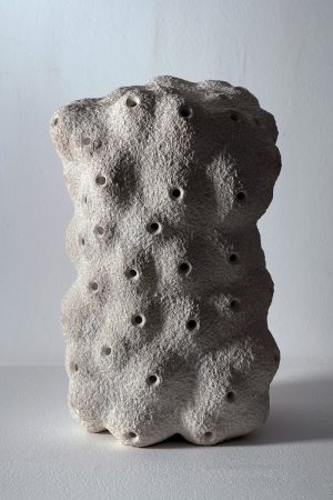 Lawrence Dicks - Hag II, Portland Stone, 35x22x21cm
