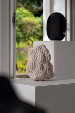 Lawrence Dicks - No Recollection II, Portland Stone, 28x20x20cm