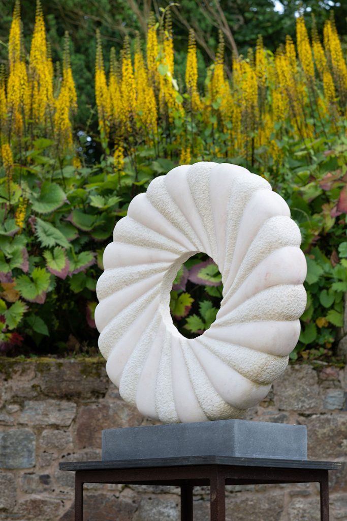 Nicolas Moreton - Pink, Portuguese Pink Marble, 70x70x10cm