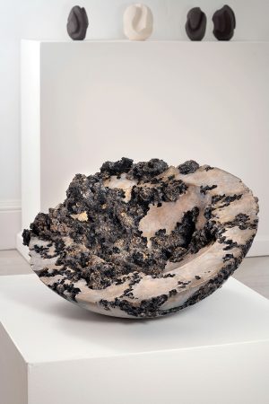 Rebecca Appleby - Cell II Hemisphere, Stoneware, 30x51x55cm