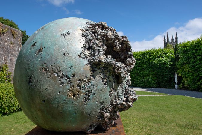 Rebecca Appleby - Orb I Sphere, Stoneware, 65x65x65cm
