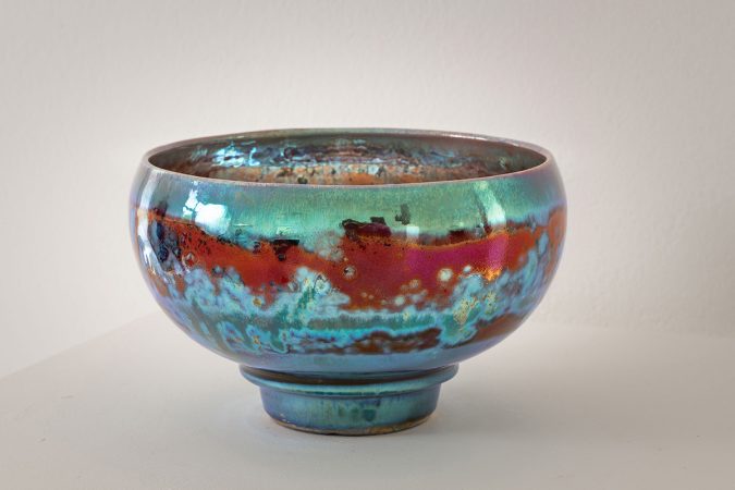 Sutton Taylor - Convex Bowl, Lustreware, 16x26cm