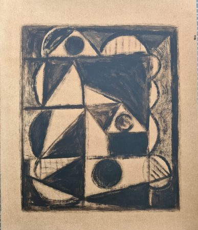 Cadence number 1 acrylic on paper, 28 x 23 cm