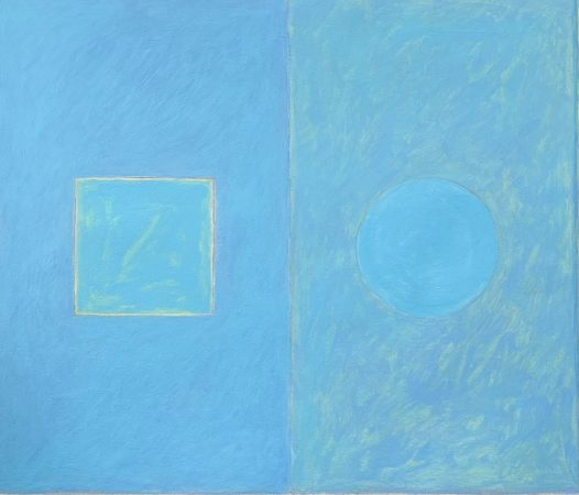 Glas acrylic on paper, 49 x 58 cm