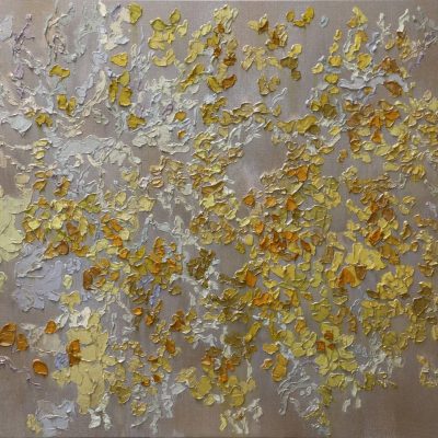 Brendan Stuart Burns, Flare, Oil and wax on linen 100 x 120cm
