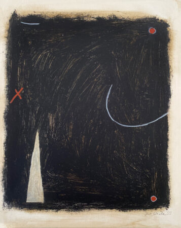 Dot Wade, A Short Poem, mixed media on paper, 31x26cm