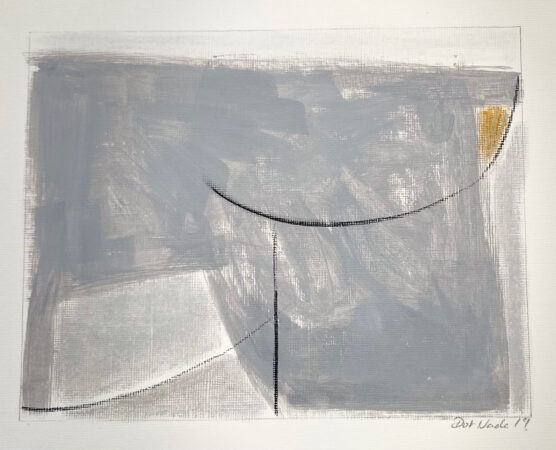 Dot Wade, Untitled, acrylic on paper, 15x20cm