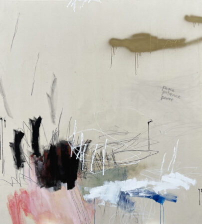 Jason Craighead, Depths, 2019, mixed media on canvas, 172.7x157.5cm