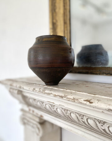 Jason Wason, Red and Gold Jar with Studs, Ceramic, 20x20cm