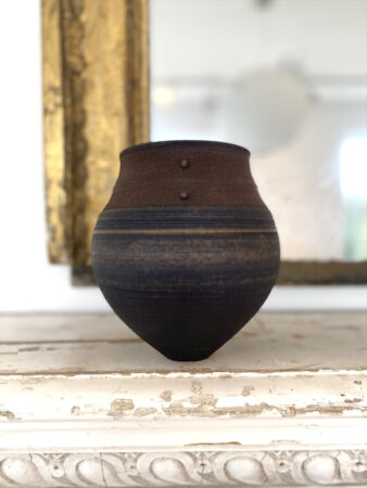 Jason Wason, Red and Gold Jar, Ceramic(a), 19x17cm