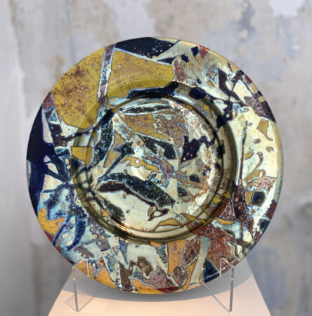 Sutton Taylor, Flat Plate, Lustreware, 46x46cm