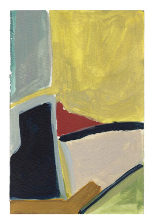 Sara Marlowe Hall, Varda Study 1, Watercolour on paper, 15x10cm